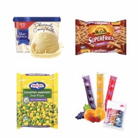Frozen Goods- Ice Cream, Frozen vegetables, Frozen chips etc - ‘Eua, Store