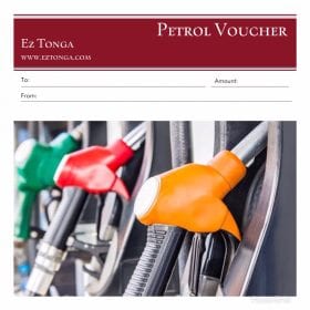 Petrol Vouchers - ‘Eua, Store
